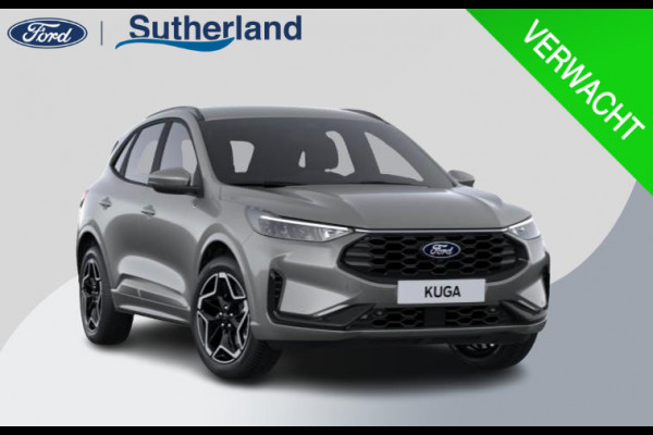 Ford Kuga 2.5 PHEV ST-Line 243 pk | Driver Assistance Pack | Wegklapbare trekhaak | 2.100 kg trekgewicht! | Winterpakket | 19 inch Licht metalen Velgen | €4.000,- prijsvoordeel!