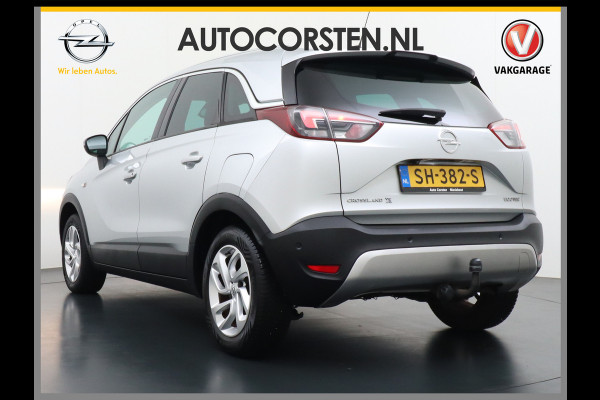 Opel Crossland X T111pk Trekhaak Apple Carplay Android Navi Dual Ecc Cruise Control WiFi Multi-Media 360°Camera Lmv DAB Keyless 1/2 Leder Verkeer Premium Innovation+ Pack LaneAssist Licht+Regensensor AGR Ergonomie Comfort-Sportstoelen EURO 6 Origineel Nederlandse Auto