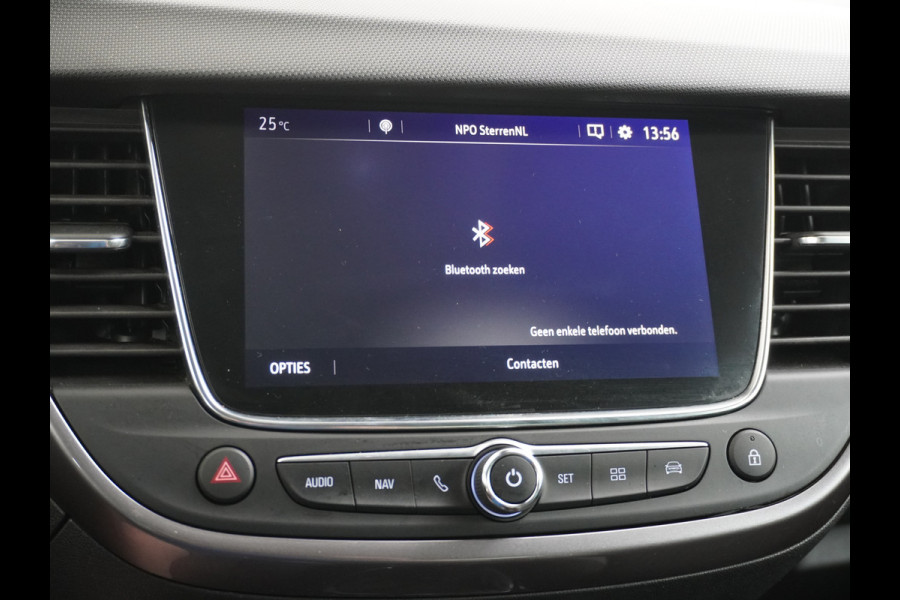 Opel Crossland X T111pk Trekhaak Apple Carplay Android Navi Dual Ecc Cruise Control WiFi Multi-Media 360°Camera Lmv DAB Keyless 1/2 Leder Verkeer Premium Innovation+ Pack LaneAssist Licht+Regensensor AGR Ergonomie Comfort-Sportstoelen EURO 6 Origineel Nederlandse Auto
