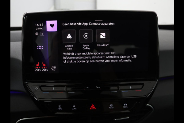 Volkswagen ID.3 First 58 kWh | Stoelverwarming | Camera | Adaptive cruise | Carplay | Navigatie | PDC | Climate control | Sfeerverlichting | LMV 18 inch