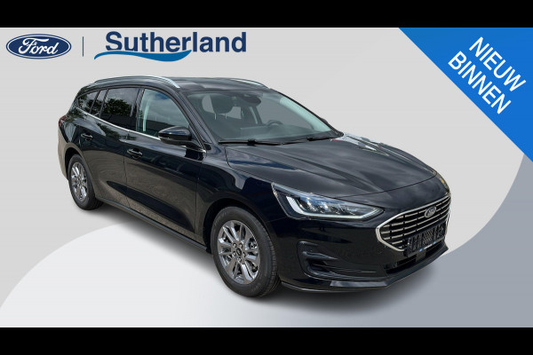 Ford FOCUS Wagon 1.0 EcoBoost Hybrid Titanium 125 pk | Winterpack | Full LED | SYNC 4 Navigatie | Draadloos Apple Carplay/Android auto | 16 inch Licht metaal