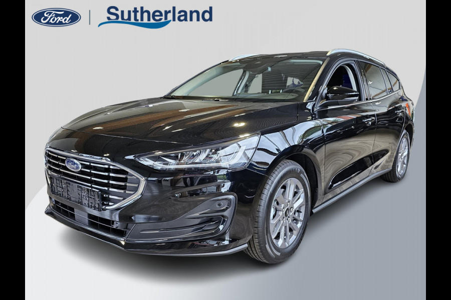Ford FOCUS Wagon 1.0 EcoBoost Hybrid Titanium 125 pk | Winterpack | Full LED | SYNC 4 Navigatie | Draadloos Apple Carplay/Android auto | 16 inch Licht metaal