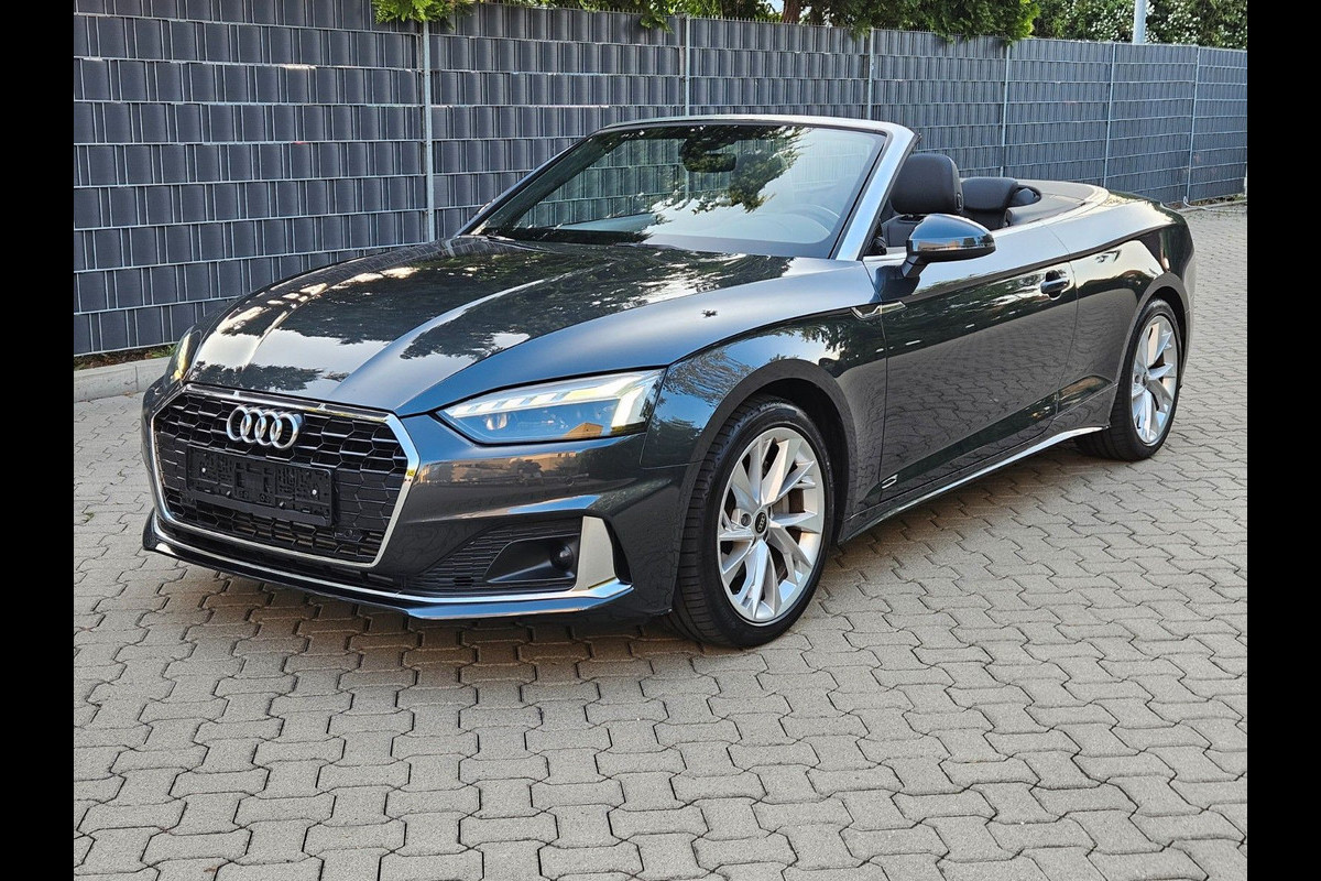 Audi A5 Cabriolet 40 Tfsi S-Tronic (150kW/204pk) ** MATRIX, LEDER, VIRTUAL, NEKVERW, 18-inch LMV, ADAPT. CRUISE ** 1e EIG - € 25.700,= onder NP ** ** INFORMEER OOK NAAR ONZE AANTREKKELIJKE FINANCIAL-LEASE TARIEVEN **