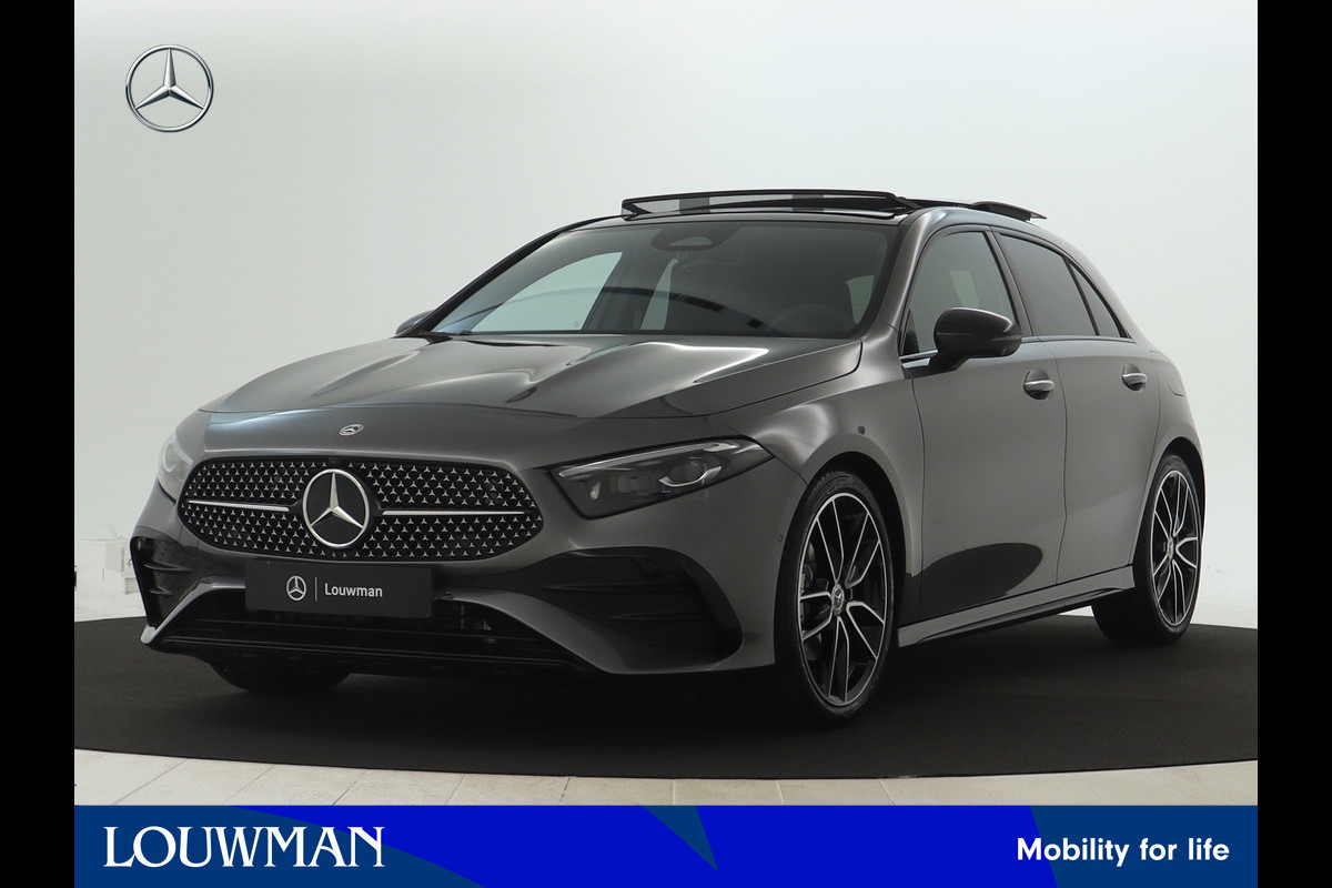 Mercedes-Benz A-Klasse 180 Business Solution AMG | Nightpakket | Parkeerpakket met 360°-camera | Premium Plus pakket | Dodehoekassistent | Head-up display | Extra USB-poorten | Verwarmde stoelen vooraan | Spiegelpakket | Mercedes-Benz A-Klasse 180 Business Solution AMG | Nightpakket | Parkeerpakket met 360°-camera | Premium Plus pakket | Dodehoekassistent | Head-up display | Extra USB-poorten | Verwarmde stoelen vooraan | Spiegelpakket |