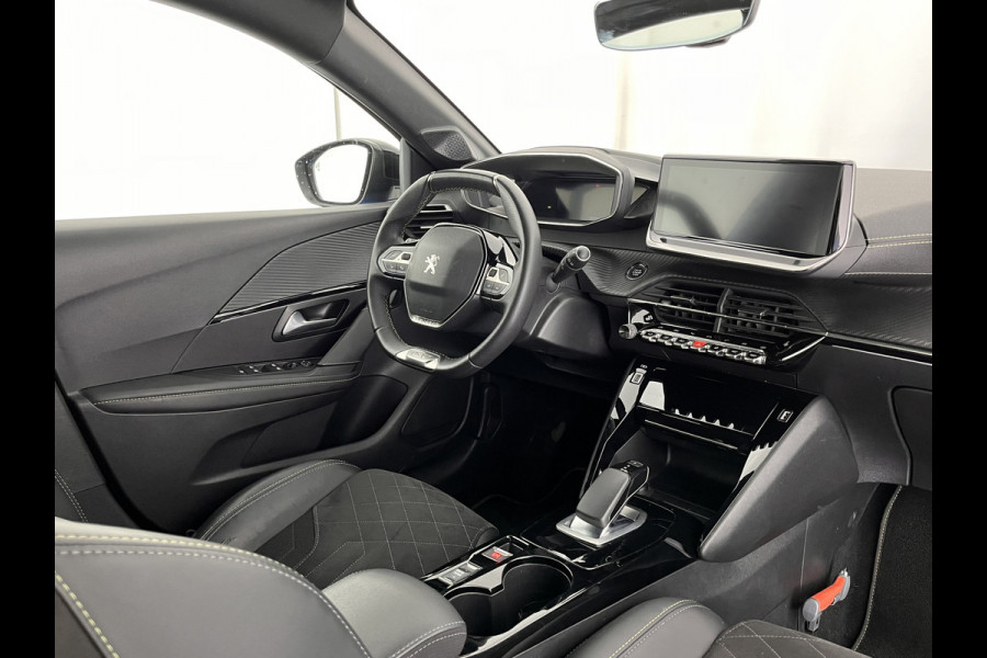 Peugeot e-208 EV GT Pack 50 kWh [ 3-Fase ] (INCL-BTW) *FULL-LED | DIGI-COCKPIT | BLINDSPOT | CAMERA | LEATHER-ALCANTARA | NAVI-FULLMAP | LANE-ASSIST | KEYLESS | DAB | CCS-FASTLOADER | HEATED-SPORTSEATS | AMBIENT-LIGHT | 17"ALU*