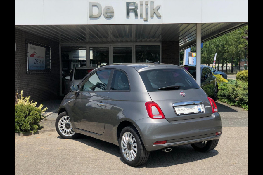 Fiat 500 1.0 Hybrid Lounge Plus | Pano, Carplay/Android, Clima, Cruise | Onderhoudshistorie |