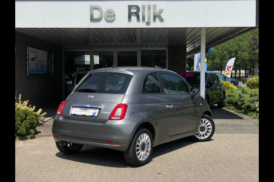 Fiat 500 1.0 Hybrid Lounge Plus | Pano, Carplay/Android, Clima, Cruise | Onderhoudshistorie |