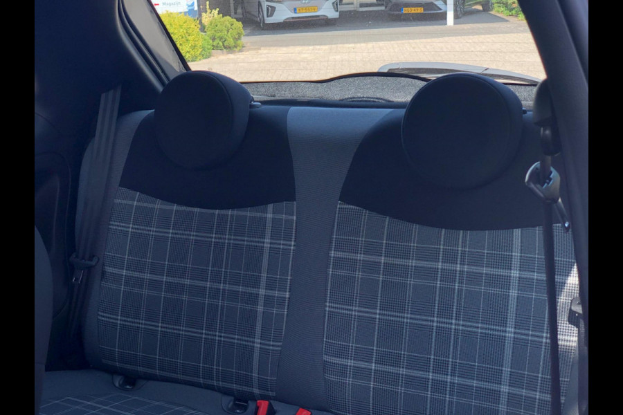 Fiat 500 1.0 Hybrid Lounge Plus | Pano, Carplay/Android, Clima, Cruise | Onderhoudshistorie |