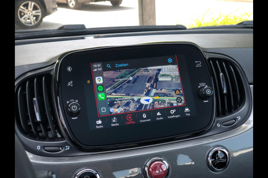 Fiat 500 1.0 Hybrid Lounge Plus | Pano, Carplay/Android, Clima, Cruise | Onderhoudshistorie |