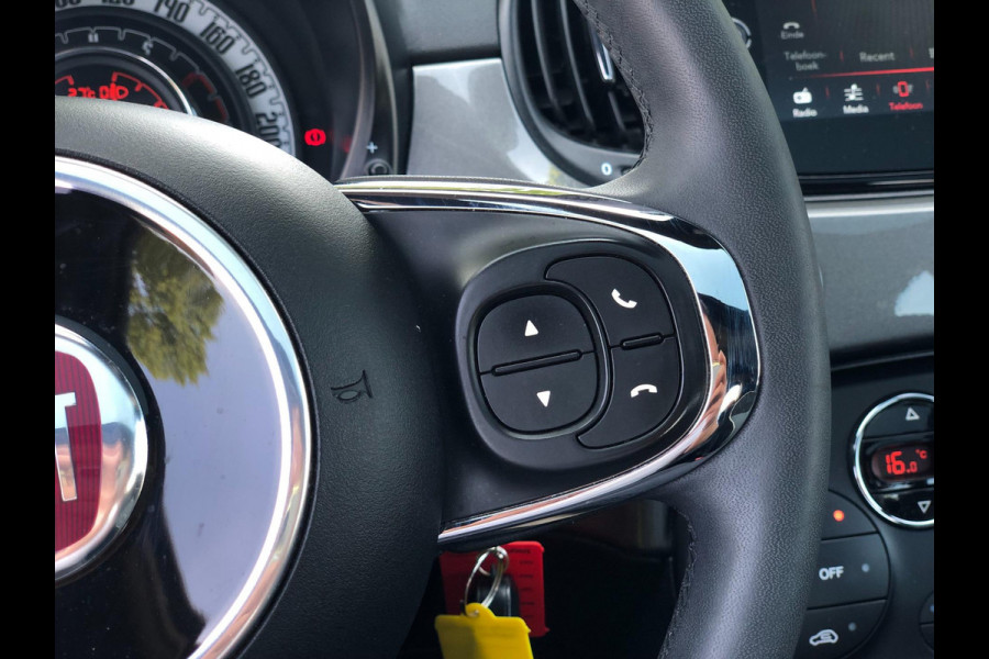 Fiat 500 1.0 Hybrid Lounge Plus | Pano, Carplay/Android, Clima, Cruise | Onderhoudshistorie |