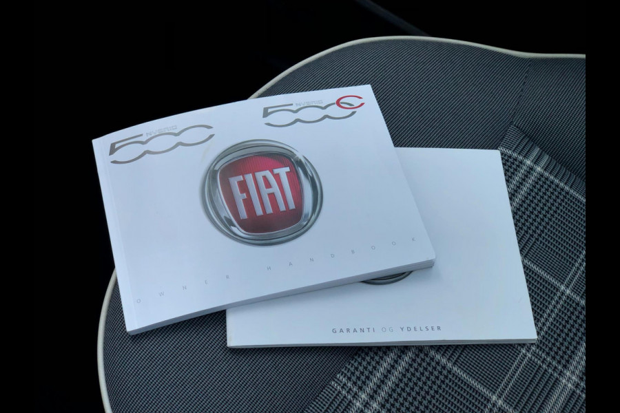 Fiat 500 1.0 Hybrid Lounge Plus | Pano, Carplay/Android, Clima, Cruise | Onderhoudshistorie |