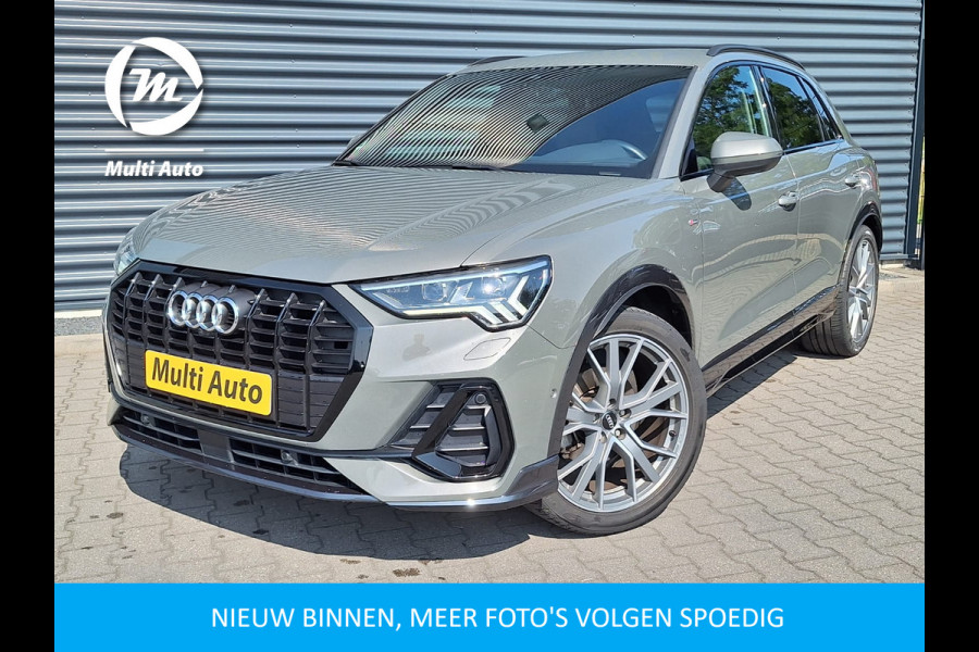 Audi Q3 35 TFSI S - Line | Adaptive Cruise | LederenSportstoelen | B&O Soundsystem | 360 Camera | Dodehoek | Virtual Cockpit | 20"L.M | Carplay | Keyless |