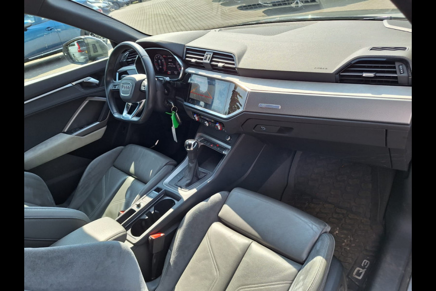 Audi Q3 35 TFSI S - Line | Adaptive Cruise | LederenSportstoelen | B&O Soundsystem | 360 Camera | Dodehoek | Virtual Cockpit | 20"L.M | Carplay | Keyless |