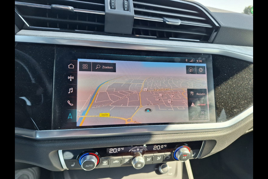 Audi Q3 35 TFSI S - Line | Adaptive Cruise | LederenSportstoelen | B&O Soundsystem | 360 Camera | Dodehoek | Virtual Cockpit | 20"L.M | Carplay | Keyless |