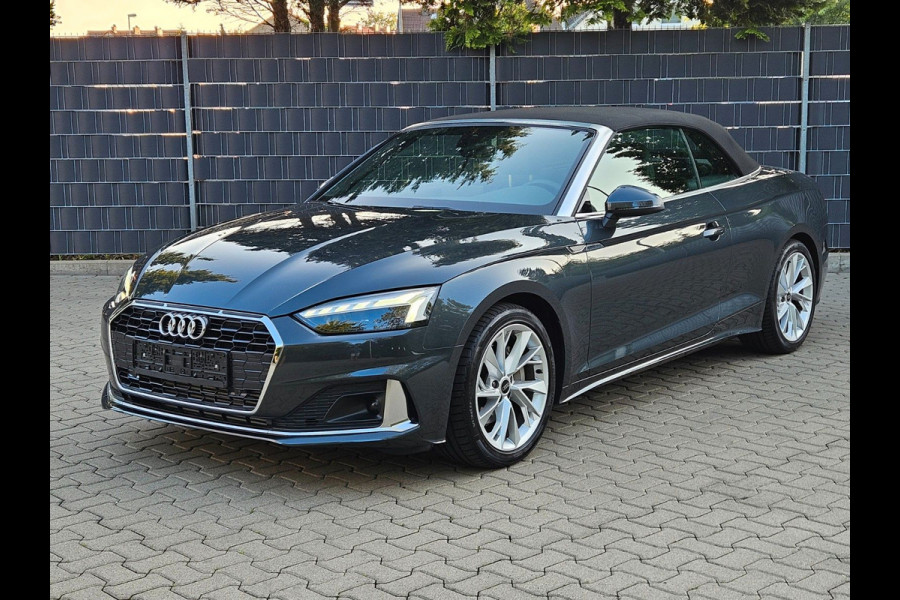 Audi A5 Cabriolet 40 Tfsi S-Tronic (150kW/204pk) ** MATRIX, LEDER, VIRTUAL, NEKVERW, 18-inch LMV, ADAPT. CRUISE ** 1e EIG - € 25.700,= onder NP ** ** INFORMEER OOK NAAR ONZE AANTREKKELIJKE FINANCIAL-LEASE TARIEVEN **