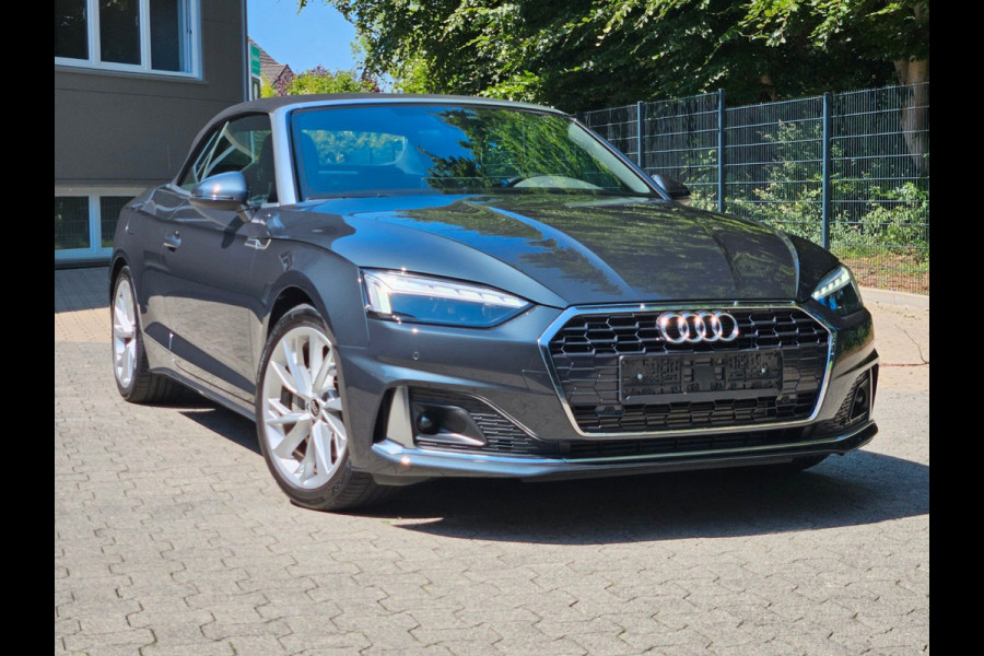 Audi A5 Cabriolet 40 Tfsi S-Tronic (150kW/204pk) ** MATRIX, LEDER, VIRTUAL, NEKVERW, 18-inch LMV, ADAPT. CRUISE ** 1e EIG - € 25.700,= onder NP ** ** INFORMEER OOK NAAR ONZE AANTREKKELIJKE FINANCIAL-LEASE TARIEVEN **