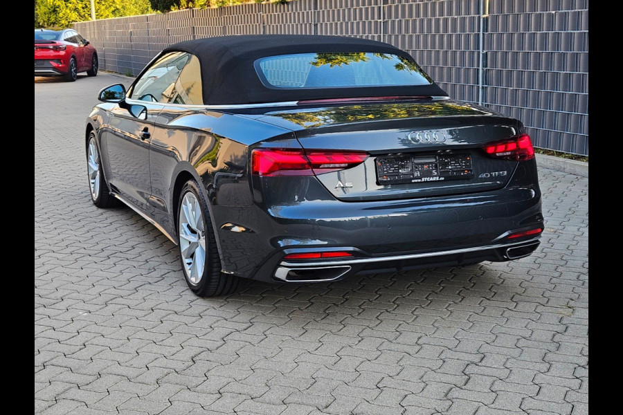 Audi A5 Cabriolet 40 Tfsi S-Tronic (150kW/204pk) ** MATRIX, LEDER, VIRTUAL, NEKVERW, 18-inch LMV, ADAPT. CRUISE ** 1e EIG - € 25.700,= onder NP ** ** INFORMEER OOK NAAR ONZE AANTREKKELIJKE FINANCIAL-LEASE TARIEVEN **