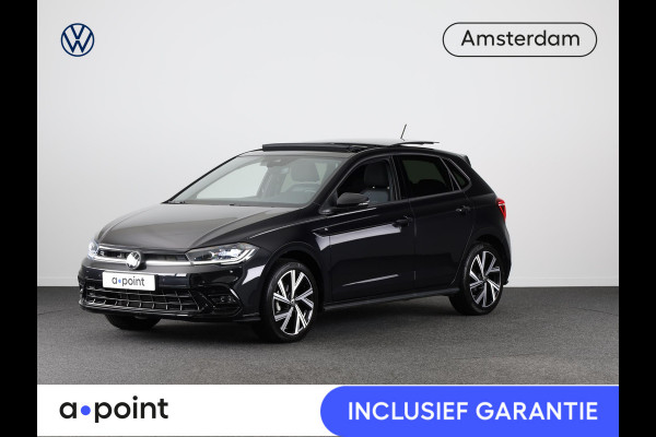 Volkswagen Polo 1.0 TSI R-Line 95PK Automaat (DSG) | Panorama dak | IQ Matrix led koplampen | Navigatie | Parkeercamera | Stoelverwarming | 17" LM velgen |