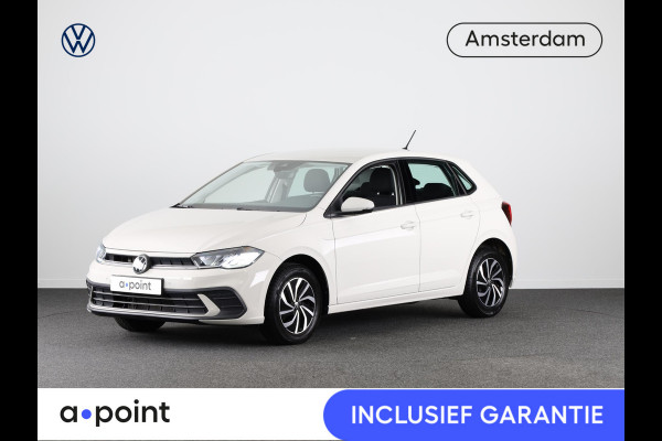 Volkswagen Polo 1.0 TSI Life 95 pk | Verlengde garantie | Navigatie via App | Parkeersensoren | Adaptieve cruise control | LED koplampen |