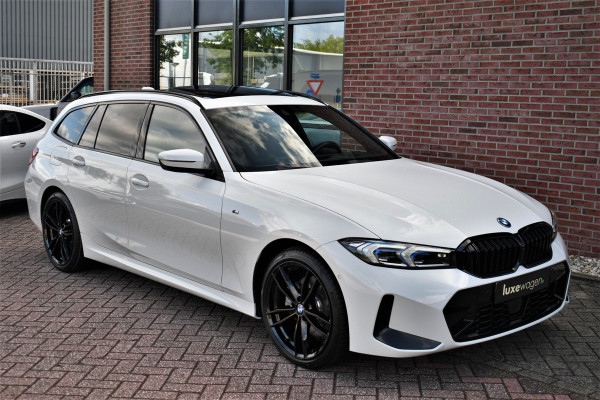 BMW 3 Serie Touring 330e M-Sport Pano ACC El-zetel HUD 19inch Camera Adp-onderstel