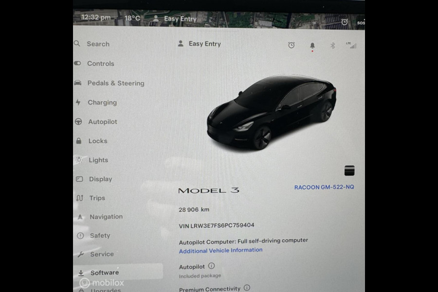 Tesla Model 3 Long Range AWD 78kwh WIT MMX PACK