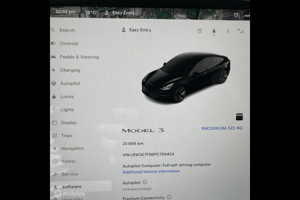 Tesla Model 3 Long Range AWD 78kwh WIT MMX PACK