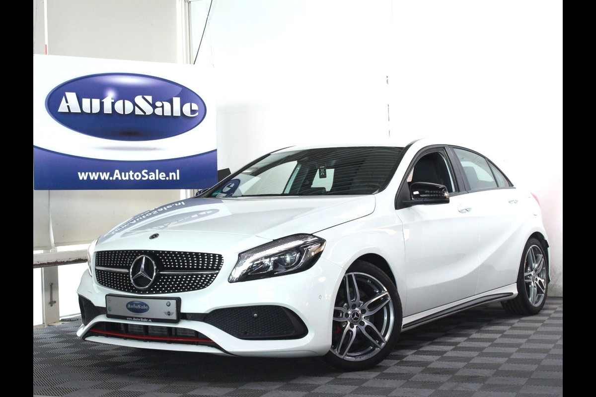 Mercedes-Benz A-Klasse 250 AMG Sport 218pk CARPLAY LEDER/ALCNTRA CRUISE STOELVW '18