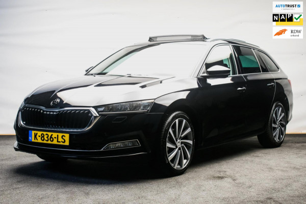 Škoda Octavia Combi 1.0 e-TSI Business Luxury Edition Plus Aut [ Panoramadak Virtual Memory HUD Trekhaak Full LED Keyless ]