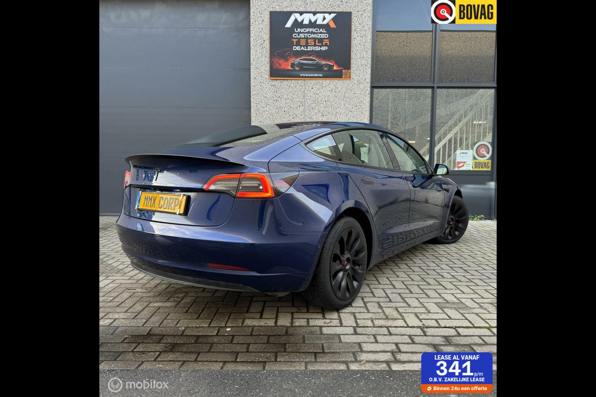 Tesla Model 3 SR BLAUW + MiC MMX PACK LFP BATTERIJ Tesla Model 3 SR BLAUW + MiC MMX PACK LFP BATTERIJ