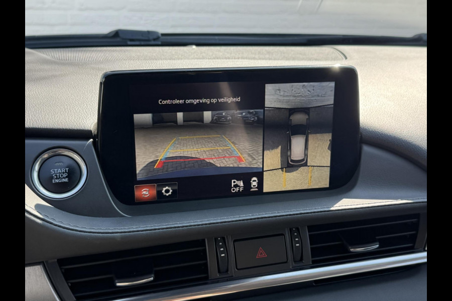 Mazda 6 Led Carplay Adaptive cruise Camera Dodehoek Navigatie Verwarmd stuur en stoelen