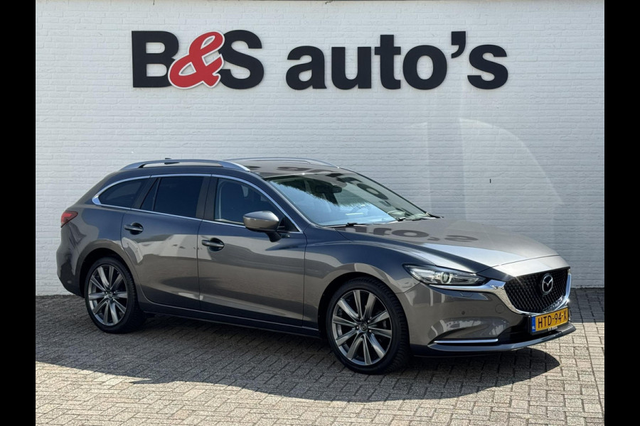 Mazda 6 Led Carplay Adaptive cruise Camera Dodehoek Navigatie Verwarmd stuur en stoelen