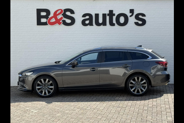 Mazda 6 Led Carplay Adaptive cruise Camera Dodehoek Navigatie Verwarmd stuur en stoelen
