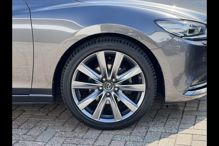 Mazda 6 Led Carplay Adaptive cruise Camera Dodehoek Navigatie Verwarmd stuur en stoelen