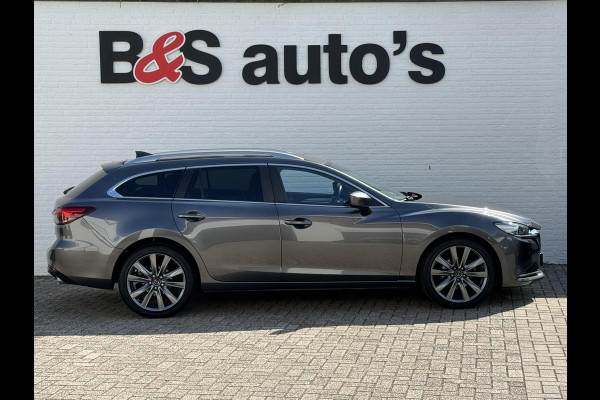 Mazda 6 Led Carplay Adaptive cruise Camera Dodehoek Navigatie Verwarmd stuur en stoelen