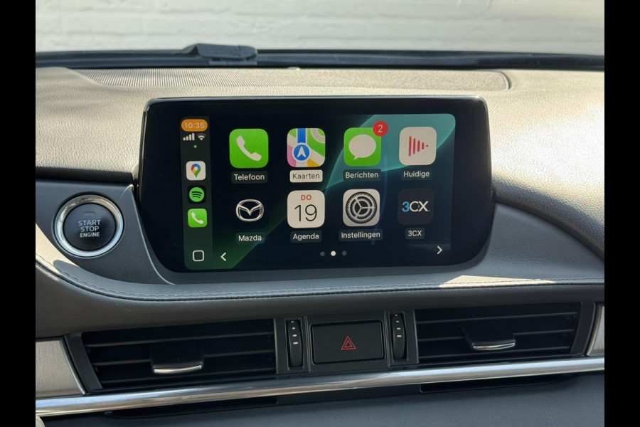 Mazda 6 Led Carplay Adaptive cruise Camera Dodehoek Navigatie Verwarmd stuur en stoelen