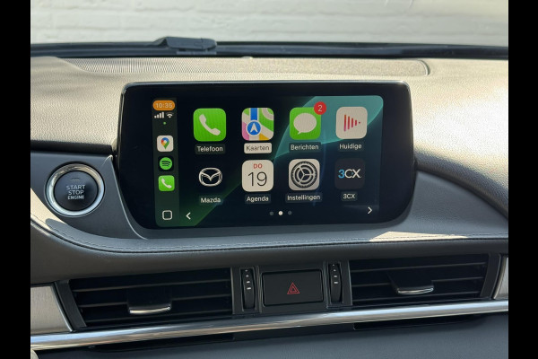 Mazda 6 Led Carplay Adaptive cruise Camera Dodehoek Navigatie Verwarmd stuur en stoelen