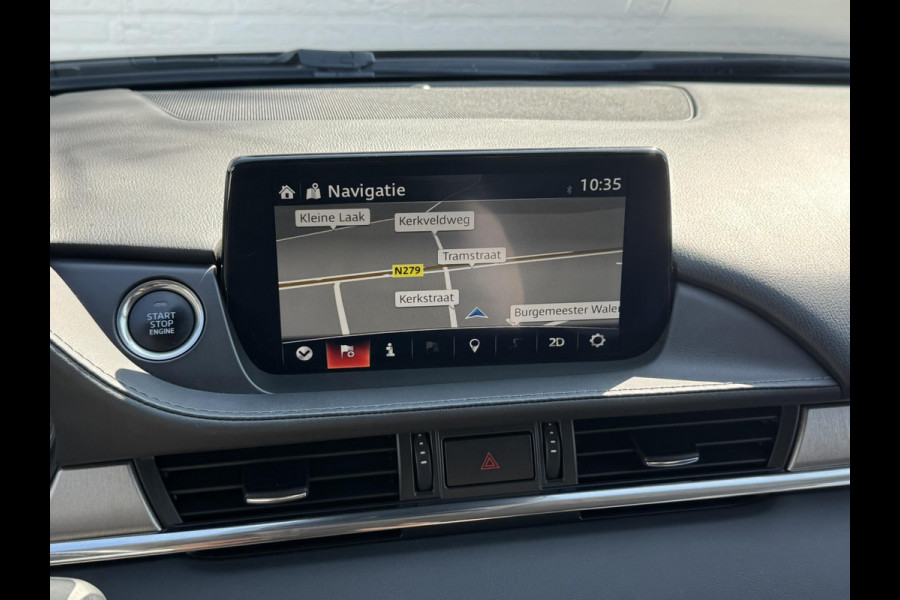 Mazda 6 Led Carplay Adaptive cruise Camera Dodehoek Navigatie Verwarmd stuur en stoelen