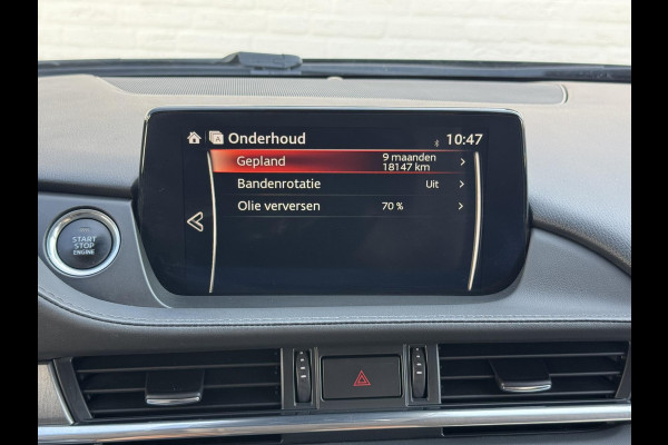 Mazda 6 Led Carplay Adaptive cruise Camera Dodehoek Navigatie Verwarmd stuur en stoelen