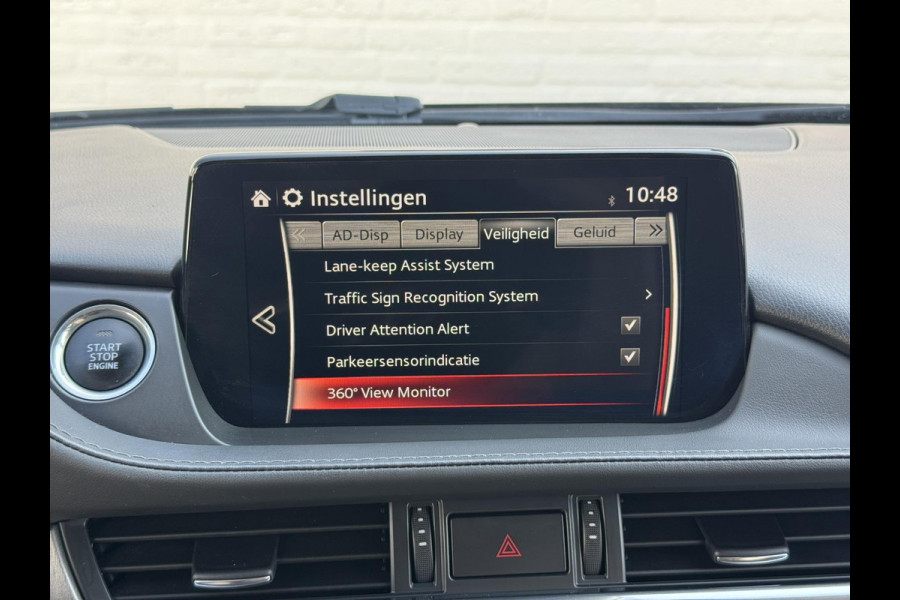 Mazda 6 Led Carplay Adaptive cruise Camera Dodehoek Navigatie Verwarmd stuur en stoelen