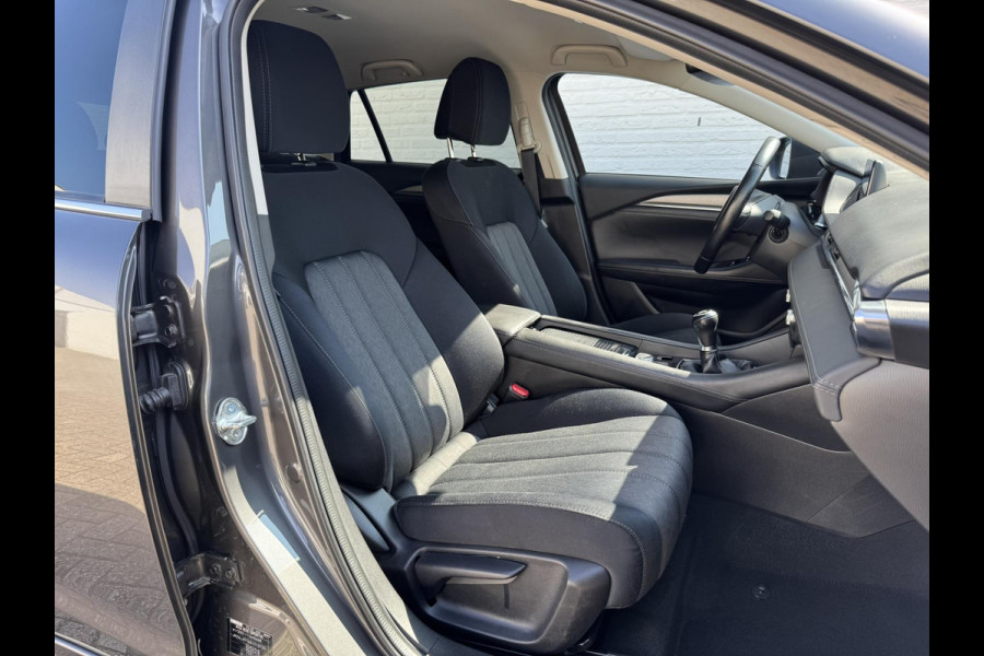 Mazda 6 Led Carplay Adaptive cruise Camera Dodehoek Navigatie Verwarmd stuur en stoelen