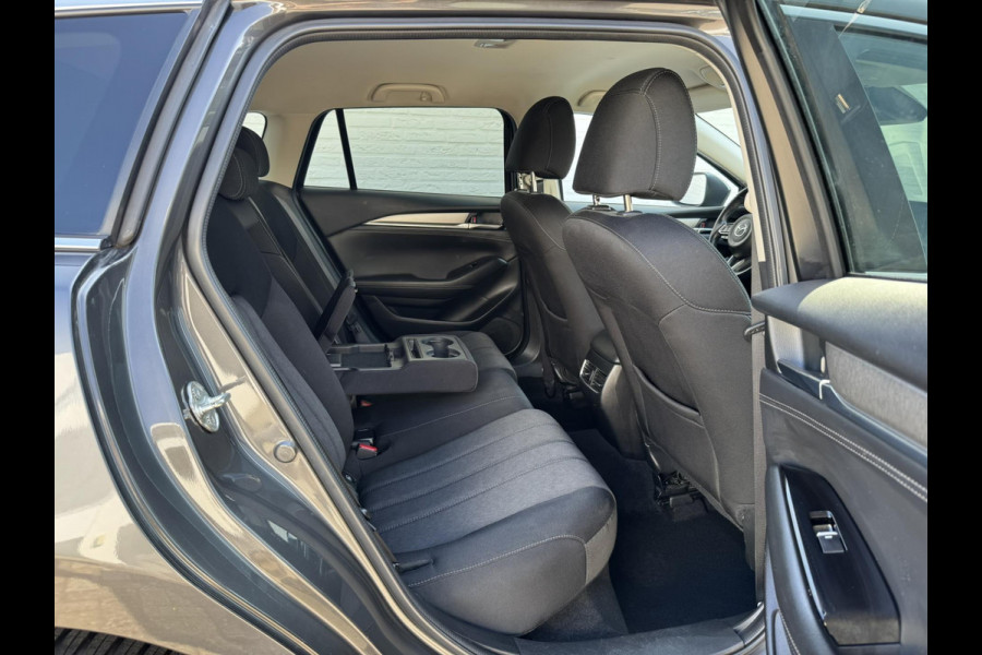 Mazda 6 Led Carplay Adaptive cruise Camera Dodehoek Navigatie Verwarmd stuur en stoelen