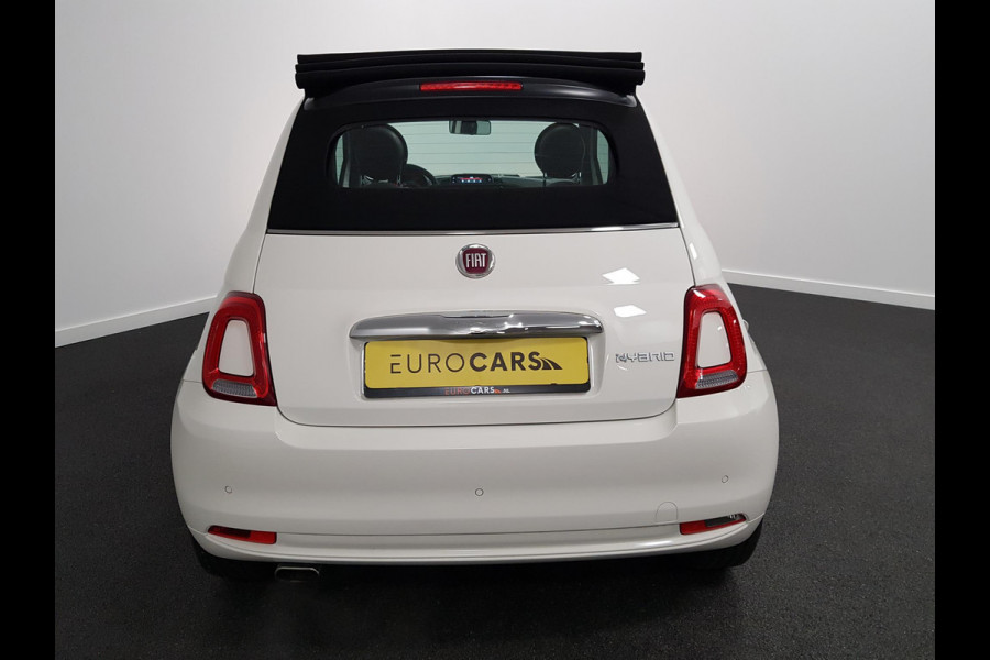 Fiat 500C 1.0 Hybrid Lounge | Navigatie | Climate control | Cruise Control | Lichtmetalen Velgen | Parkeersensoren |