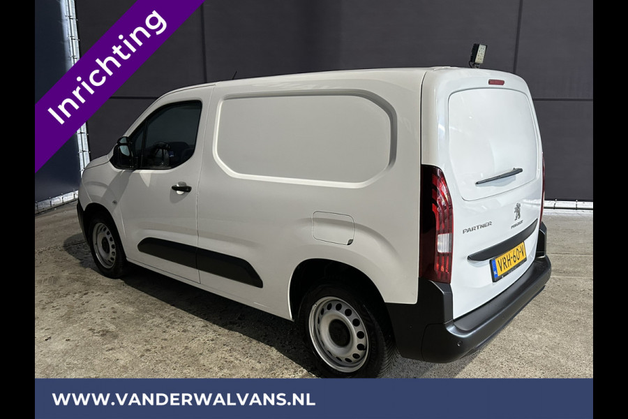 Peugeot Partner 1.5 BlueHDI 102pk L1H1 Inrichting Euro6 Airco | Apple Carplay | Android Auto | Cruisecontrol, Parkeersensoren Achterklep