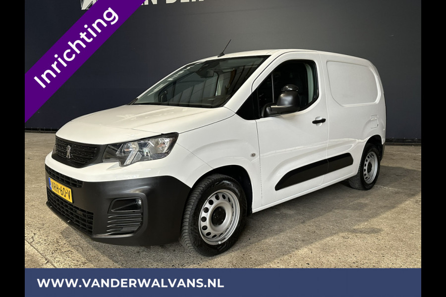 Peugeot Partner 1.5 BlueHDI 102pk L1H1 Inrichting Euro6 Airco | Apple Carplay | Android Auto | Cruisecontrol, Parkeersensoren Achterklep
