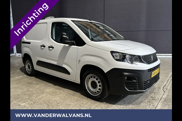 Peugeot Partner 1.5 BlueHDI 102pk L1H1 Inrichting Euro6 Airco | Apple Carplay | Android Auto | Cruisecontrol, Parkeersensoren Achterklep