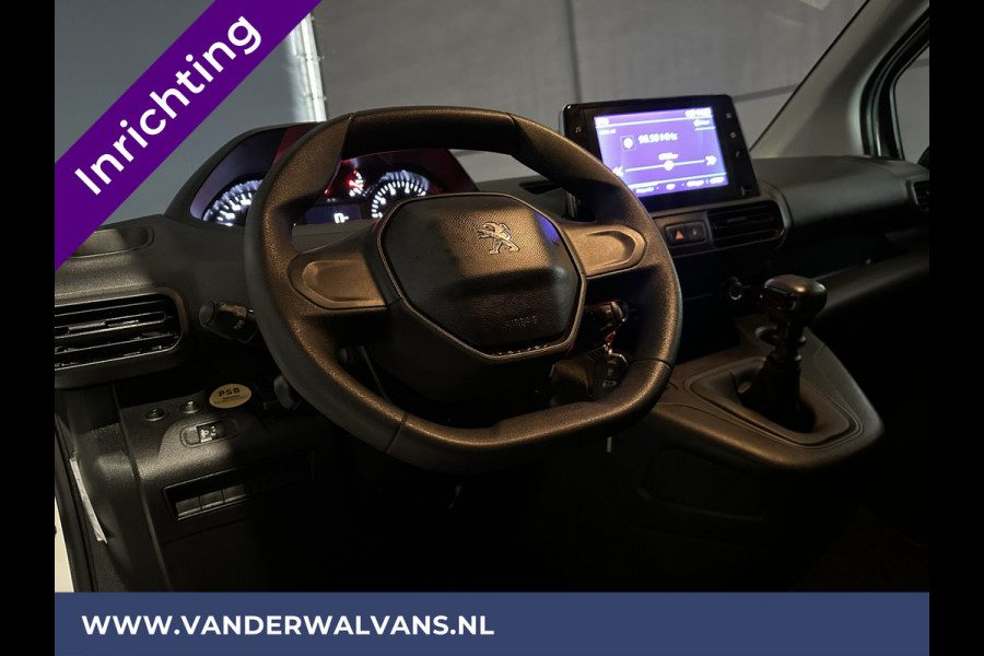 Peugeot Partner 1.5 BlueHDI 102pk L1H1 Inrichting Euro6 Airco | Apple Carplay | Android Auto | Cruisecontrol, Parkeersensoren Achterklep