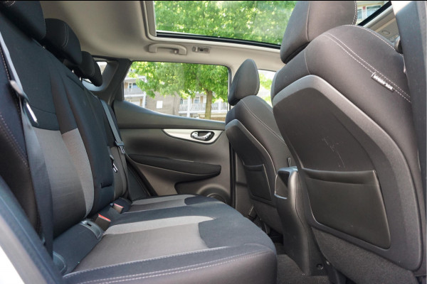 Nissan QASHQAI 1.2 N-Connecta NL AUTO | NAP | Panoramadak | 360 camera | Lane Departure | Premium Pearl White Parelmoer | Navi | Blue Tooth + DAB | Keyless