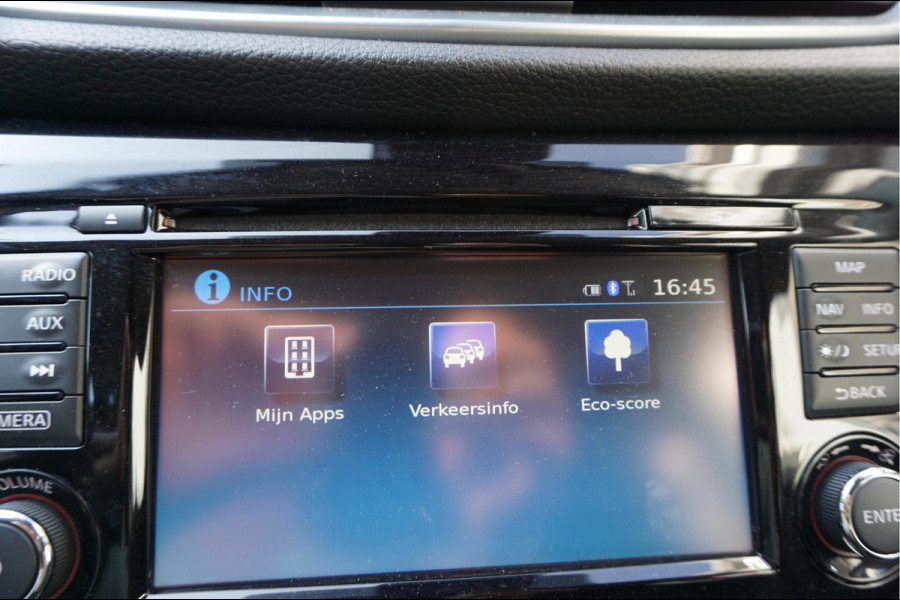 Nissan QASHQAI 1.2 N-Connecta NL AUTO | NAP | Panoramadak | 360 camera | Lane Departure | Premium Pearl White Parelmoer | Navi | Blue Tooth + DAB | Keyless