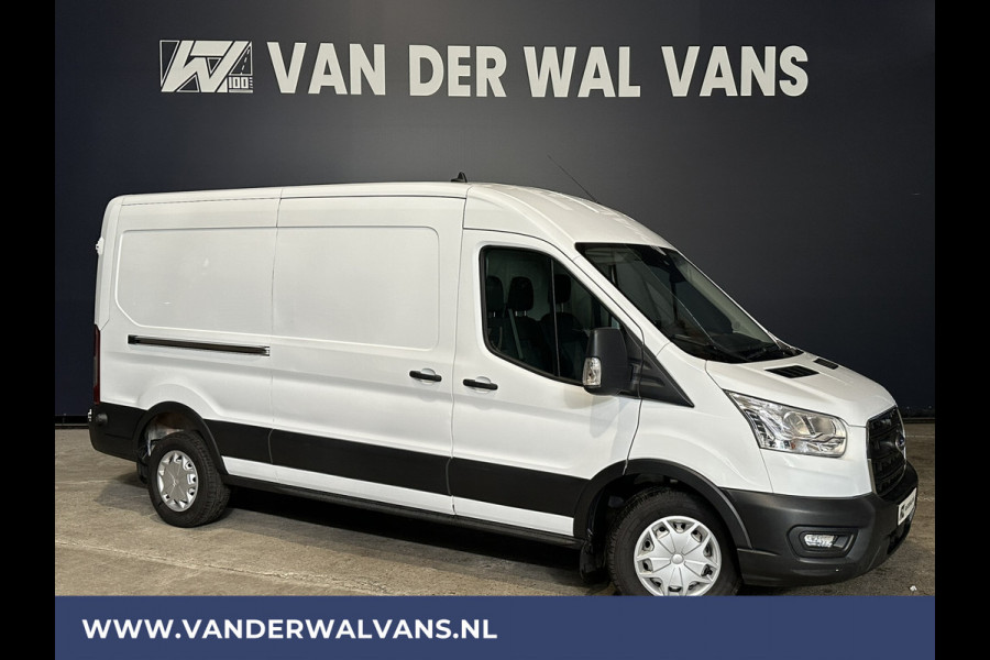 Ford Transit 2.0 TDCI 131pk L3H2 Euro6 Airco | Camera | Navigatie | Android Auto | Stoelverwarming Verwarmde voorruit, Cruisecontrol, Parkeersensoren, Elektrisch verstelbare bestuurdersstoel, Bijrijdersbank