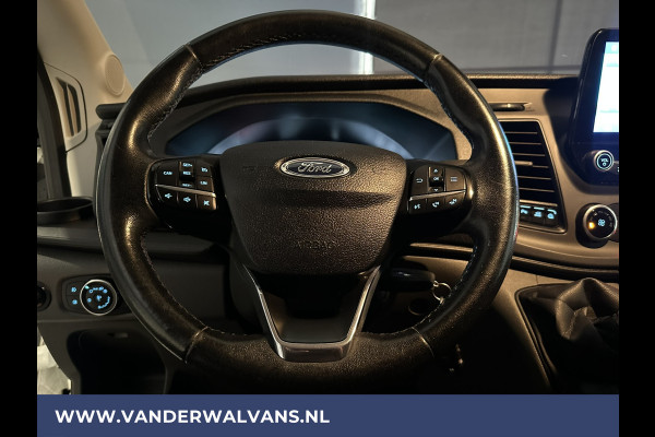 Ford Transit 2.0 TDCI 131pk L3H2 Euro6 Airco | Camera | Navigatie | Android Auto | Stoelverwarming Verwarmde voorruit, Cruisecontrol, Parkeersensoren, Elektrisch verstelbare bestuurdersstoel, Bijrijdersbank